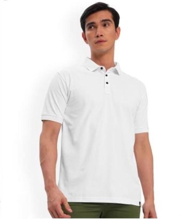 Poly Cotton Solid Half Sleeves Mens Polo T-shirt (Pack of 3) - FlexWear