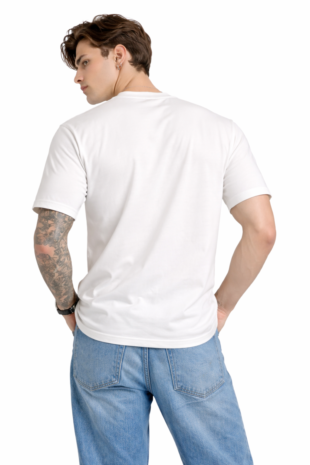 I’m OK Minimal Print White T-Shirt