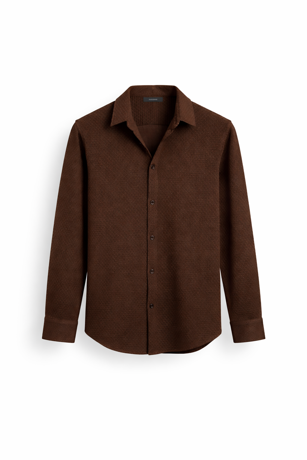 Men’s Luxury Brown Casual Wear Shirt