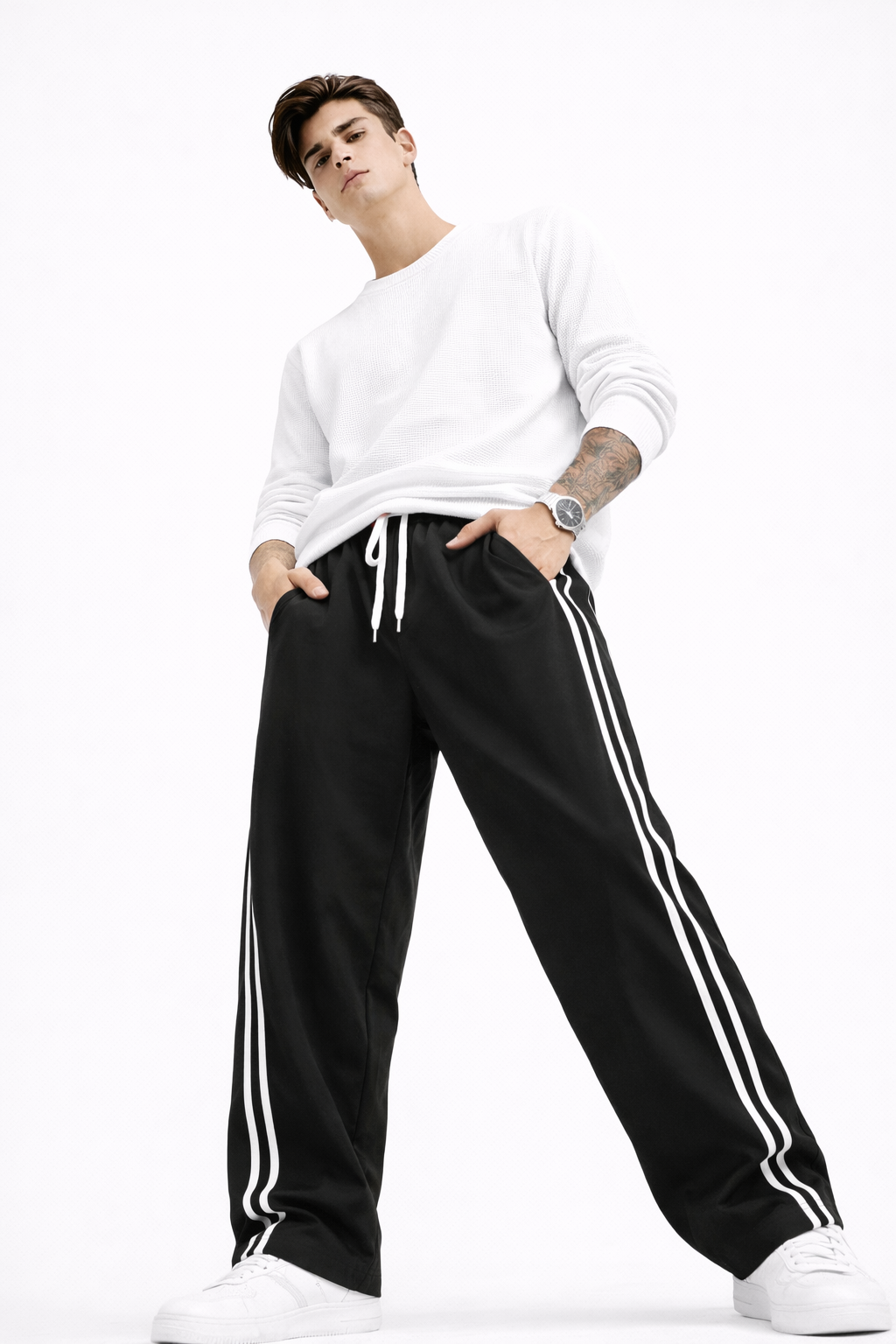 Urban Sport Side Stripe Jogger Pants