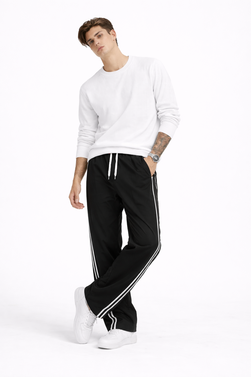 Urban Sport Side Stripe Jogger Pants