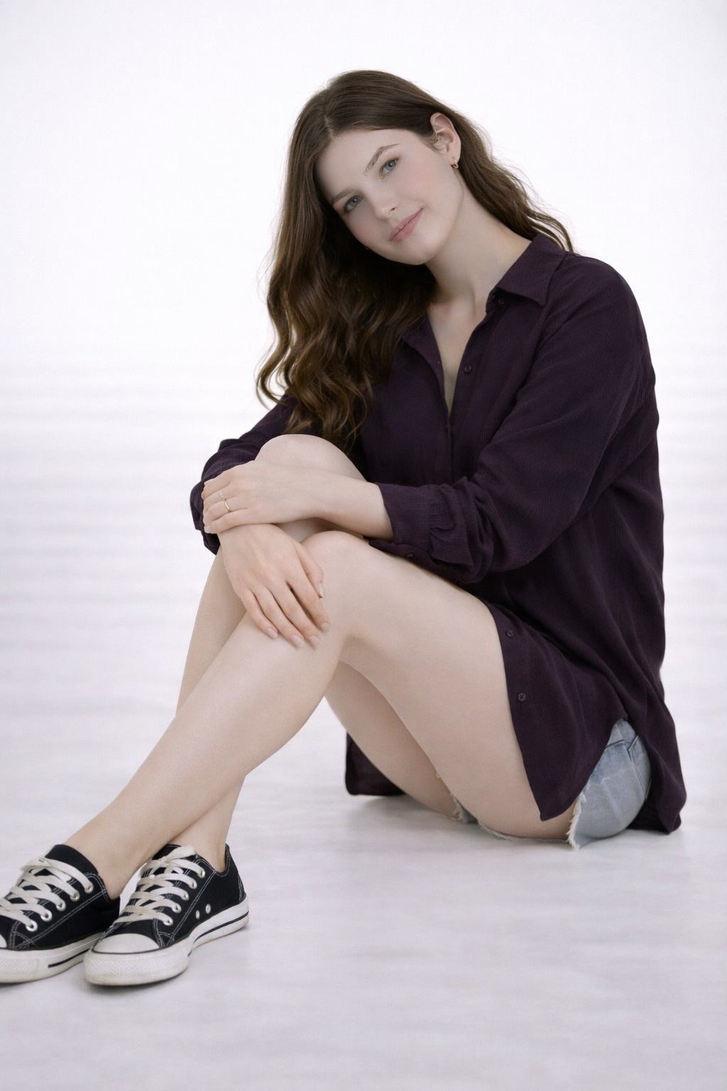 Wine Luxe Women’s Casual Shirt