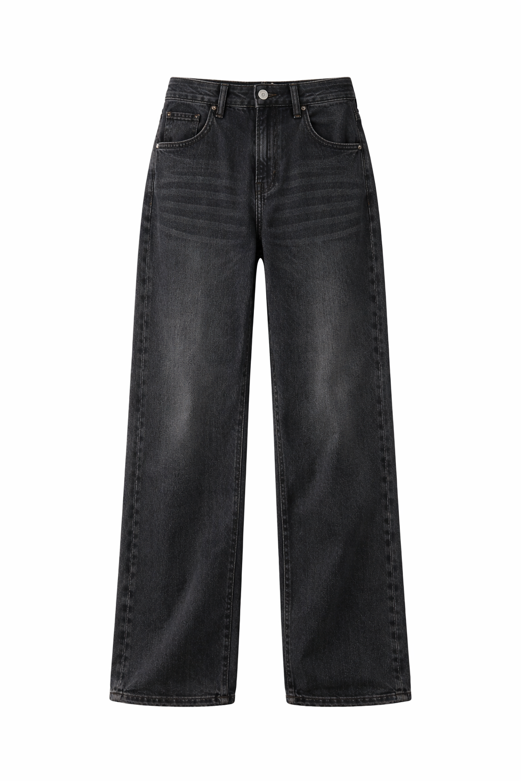 Women Urban Edge Charcoal Wide Fit Denim